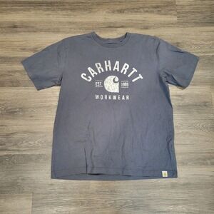 Carhartt Workwear Graphic‎ T-Shirt Relaxed Fit Casual Tee Large